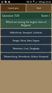 Europe Quiz Pro screenshot 7