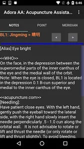 Adora AA: Acupuncture Assist. screenshot 2