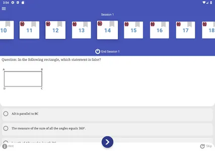 Grade 6 MCAS Math Test & Pract screenshot 14