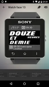 Fuzzy Watchfaces SmartWatch 2 screenshot 1