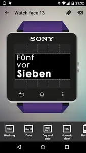 Fuzzy Watchfaces SmartWatch 2 screenshot 2