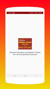 Rakesh Yadav General Studies screenshot 0