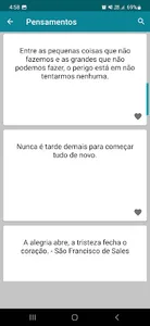 Pensamentos e Frases Prontas screenshot 0