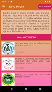 Elimu Mobile screenshot 0