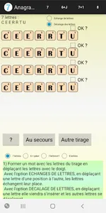 Anagrammes 7 lettres screenshot 1