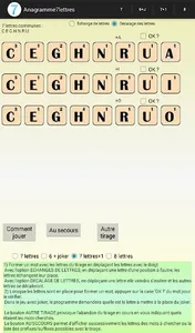 Anagrammes 7 lettres screenshot 9