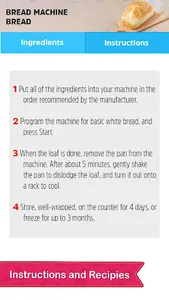 Bread Bake Shop Cookbook - Bre screenshot 4