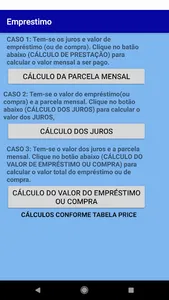 EMPRÉSTIMO PARCELAS JUROS screenshot 0