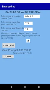 EMPRÉSTIMO PARCELAS JUROS screenshot 3