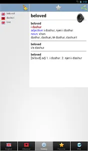 Albanian bestdict - fjalor screenshot 15