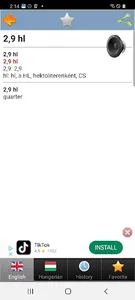 Hungarian dict fordito szotar screenshot 3