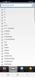 Hungarian dict fordito szotar screenshot 4