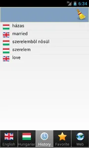 Hungarian dict fordito szotar screenshot 6