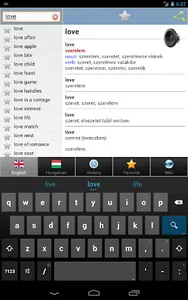 Hungarian dict fordito szotar screenshot 9