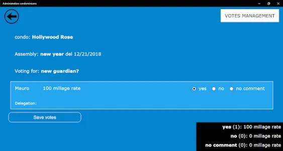 Condominium Meetings screenshot 5