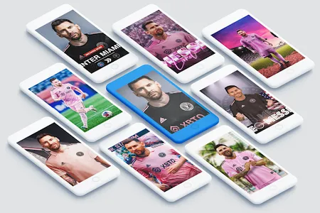 Messi Inter Miami Wallpaper HD screenshot 0