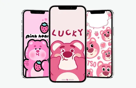 Cute Lotso Bear Wallpaper 4K screenshot 1