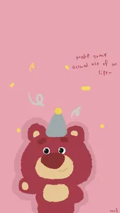 Cute Lotso Bear Wallpaper 4K screenshot 6