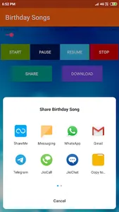 English birthday songs Happy B screenshot 3