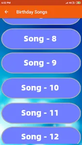 English birthday songs Happy B screenshot 7
