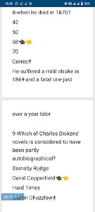 English Literature Unique MCQS screenshot 2