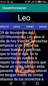 Horoscopos screenshot 5