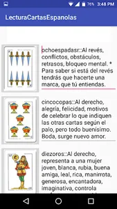 Lectura de Cartas Españolas screenshot 4