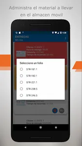 Entregas móviles screenshot 2