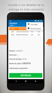 Entregas móviles screenshot 3