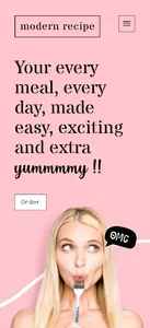 Modern Recipe screenshot 0