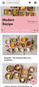 Modern Recipe screenshot 1