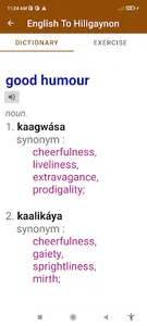 English Hiligaynon Dictionary screenshot 7