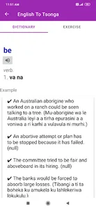 English To Tsonga Dictionary screenshot 5