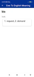 Ewe To English Dictionary screenshot 3