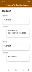 Ilocano To English Dictionary screenshot 13