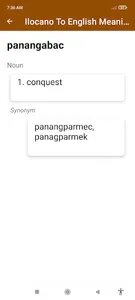 Ilocano To English Dictionary screenshot 23