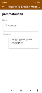Ilocano To English Dictionary screenshot 4