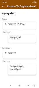 Ilocano To English Dictionary screenshot 6