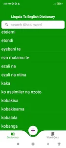 Lingala To English Dictionary screenshot 0