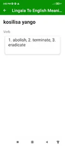 Lingala To English Dictionary screenshot 7