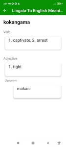 Lingala To English Dictionary screenshot 9