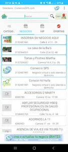 Directorio - comercioSPS.com screenshot 1