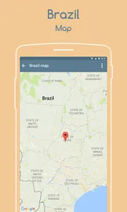 Map of Brazil screenshot 1