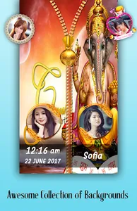 Ganesh Chaturthi Zipper Lock S screenshot 0