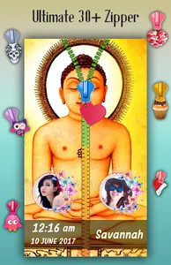 Mahavir Jayanti Zipper Lock Sc screenshot 3