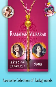 Ramjan Zipper Lock Screen screenshot 0