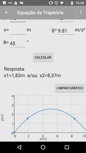 Equações de Movimento screenshot 6