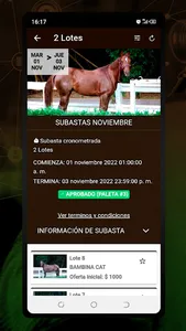 Equinabursatil Subastas screenshot 2