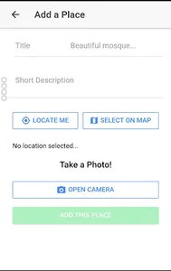 Awesome Places screenshot 0