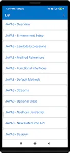 Java8 Tutorial screenshot 0